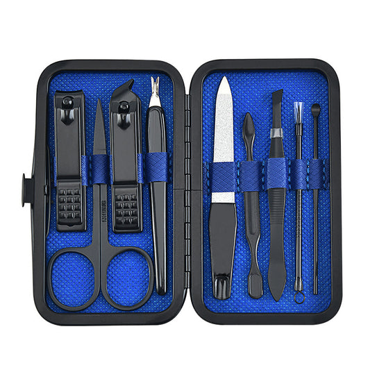 Ensemble d'outils de manucure et de beauté, ciseaux, coupe-ongles, cadeau