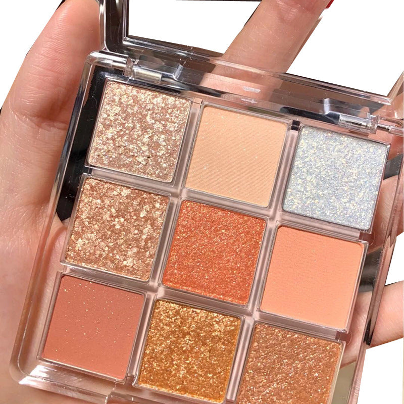 Transparent Acrylic Shadow Plate Shimmer Matte Eyeshadow