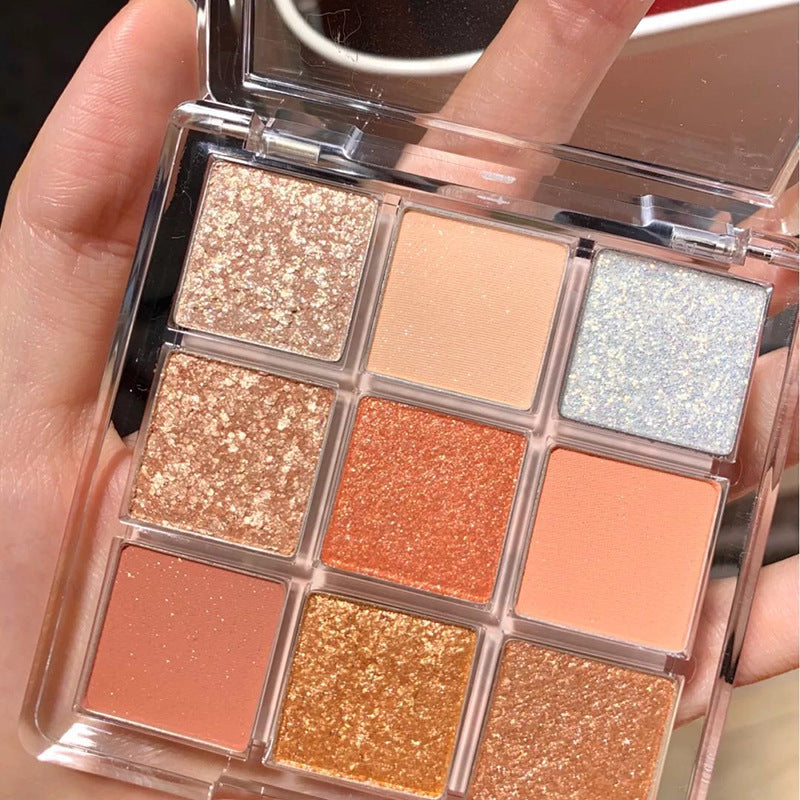 Sunset Palace Grid Shadow Plate Pearlescent Eyeshadow