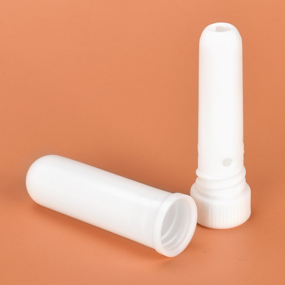 White Essential Oil Ventilation Awake Nose Tube Bulk Makeup Accessories