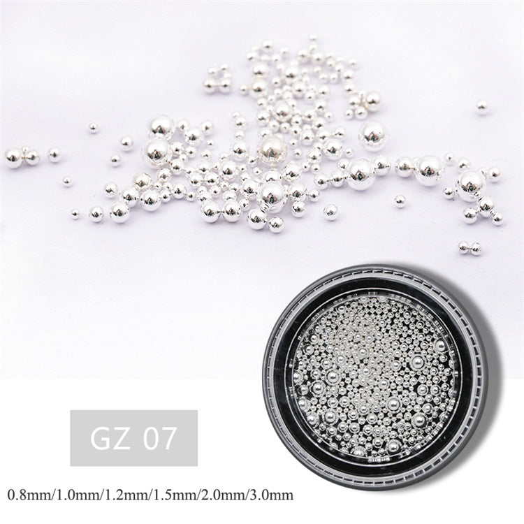 Steel Ball Metal Grid Mixed Turntable Nail Care Nail Art