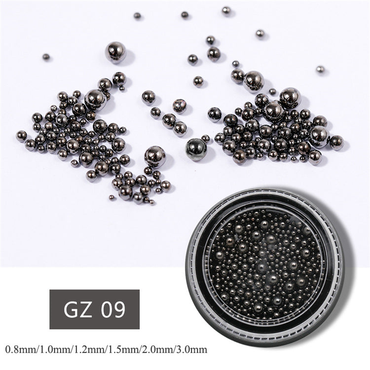 Steel Ball Metal Grid Mixed Turntable Nail Care Nail Art