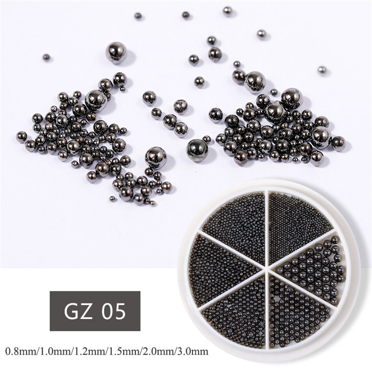 Steel Ball Metal Grid Mixed Turntable Nail Care Nail Art