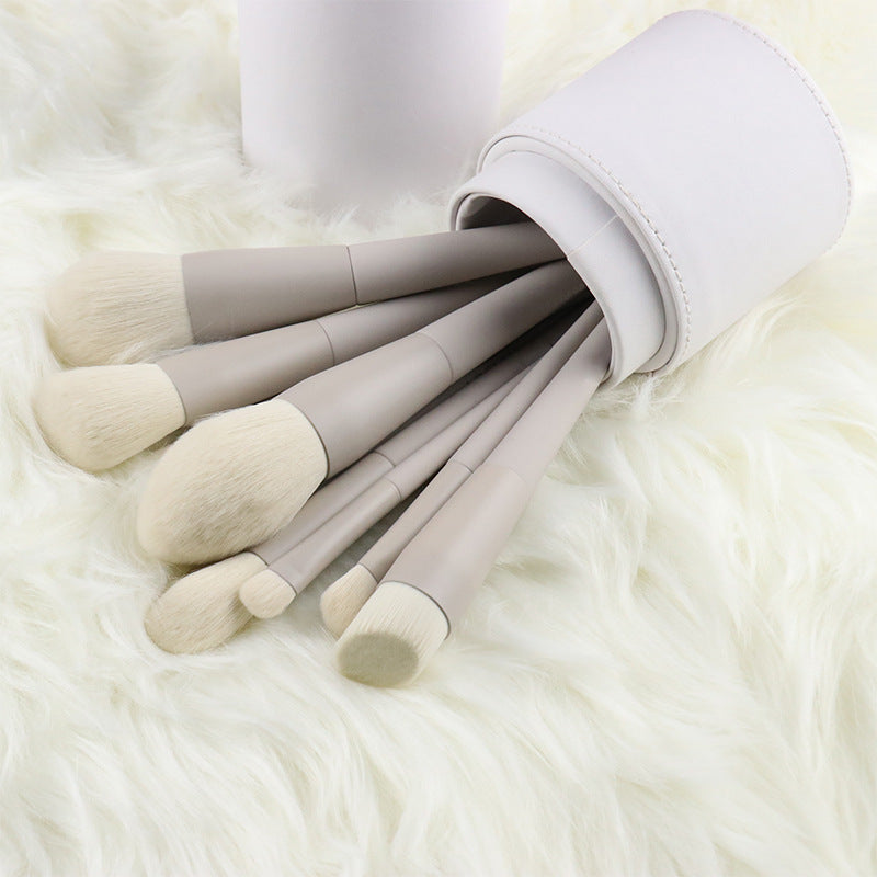 Gray Portable Artist Professional Brush Suit Shadow Makeup Brushes Accessories