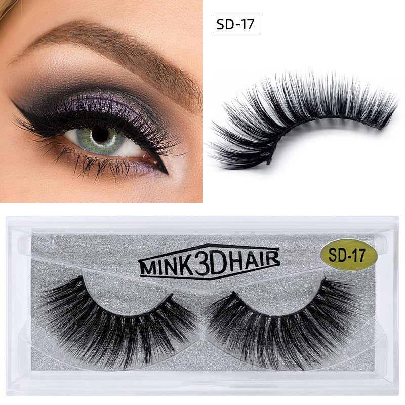 Mink Eyelash Thick Single Pair Of False Lashes