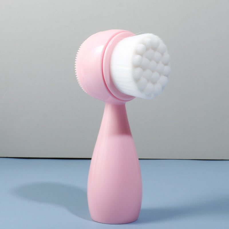 Manual Facial Brush Silicone Beauty Cleaner Makeup Accessories