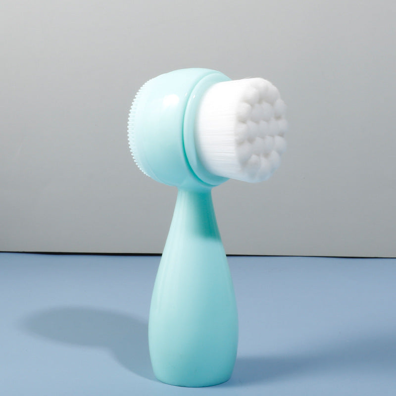 Manual Facial Brush Silicone Beauty Cleaner Makeup Accessories