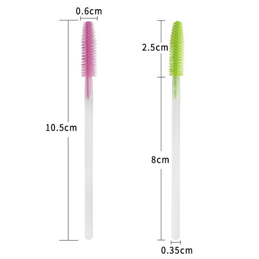 Rod Silicone Brush Brow Groomer Eyelash Makeup Brushes Accessories