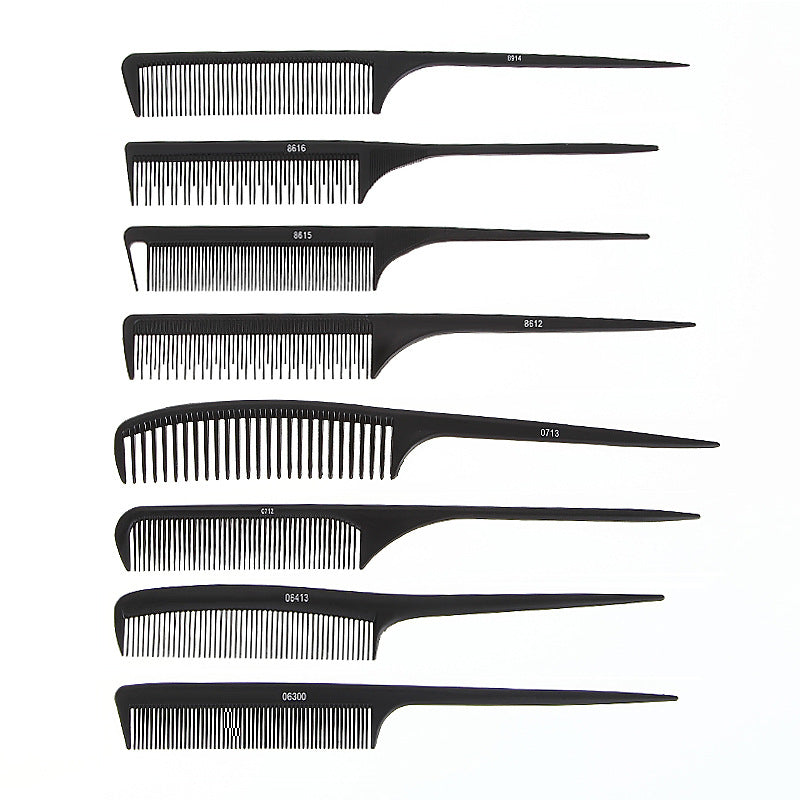 Brosses et peignes à cheveux à dents denses en plastique