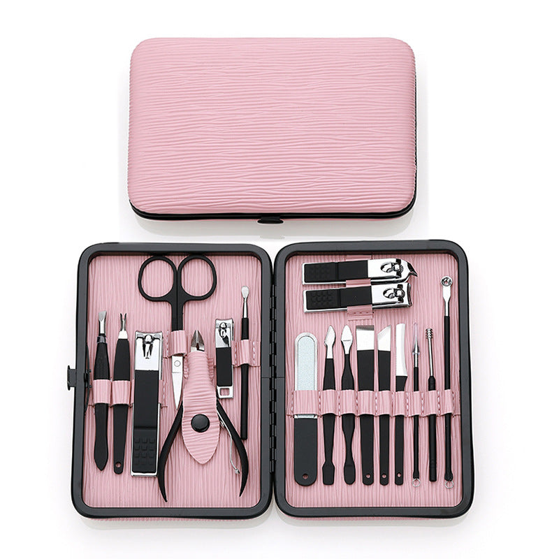 Kit de manucure Clippers Suit avec ensemble d'outils pour les ongles