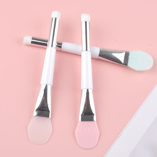 Double-headed Silicone Facial Mask Brush Beauty Tools Cleaning Makeup Brushes Accessories