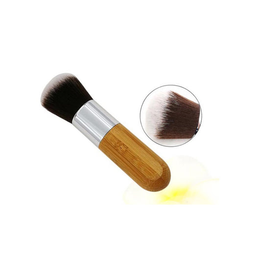 Bamboo Handle Brush Round Head Powder Makeup Brushes Accessories