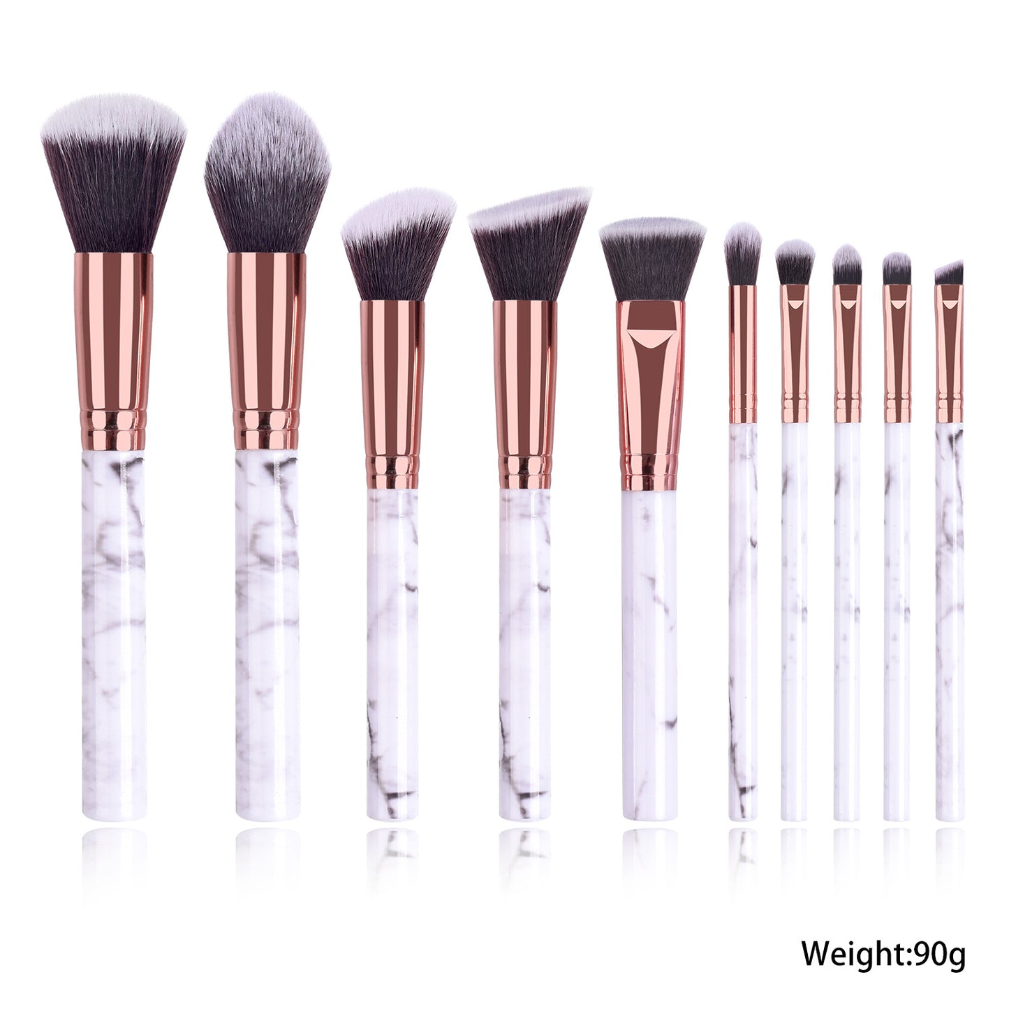 Clearance Brush Pink Suit Marble Beginner Makeup Brushes Accessories