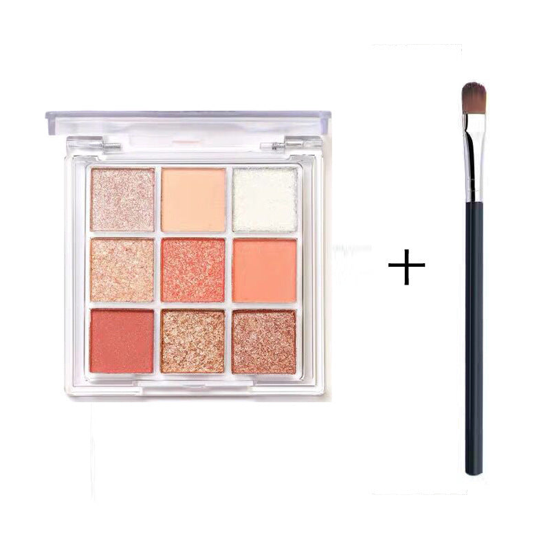 Transparent Acrylic Shadow Plate Shimmer Matte Eyeshadow