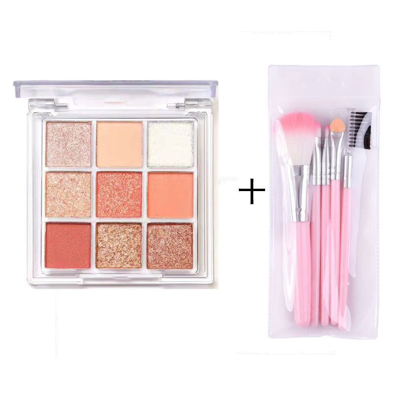 Transparent Acrylic Shadow Plate Shimmer Matte Eyeshadow