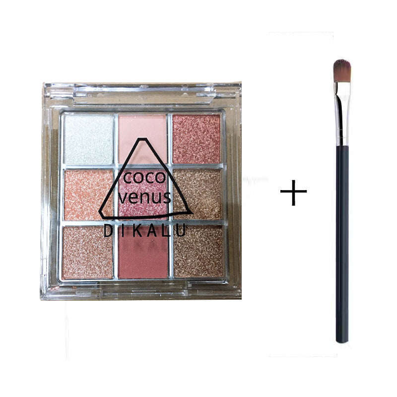 Transparent Acrylic Shadow Plate Shimmer Matte Eyeshadow