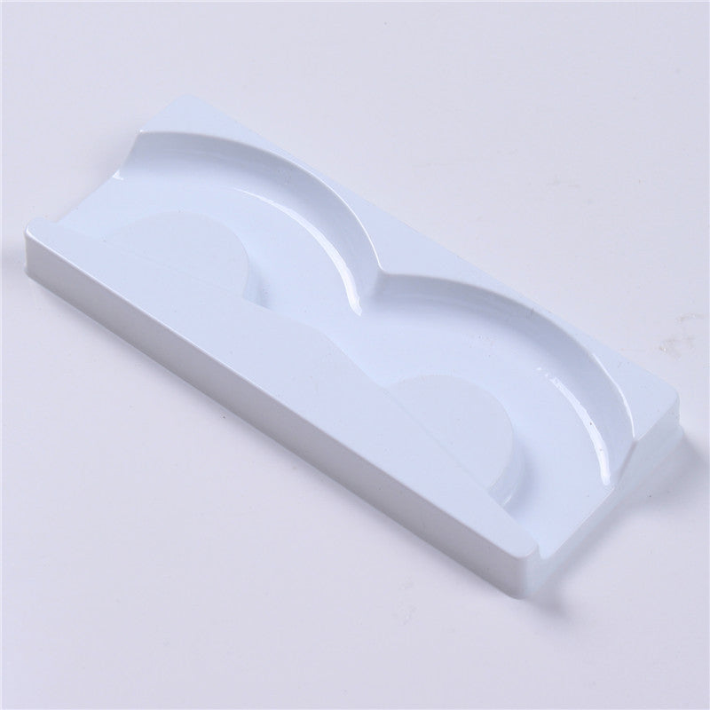 White Transparent Eyelash Holder Eyelashes Separately False Lashes