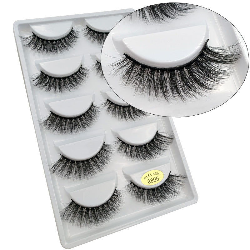 Eyelashes Pairs Pack Natural Thick Eyelash False Lashes