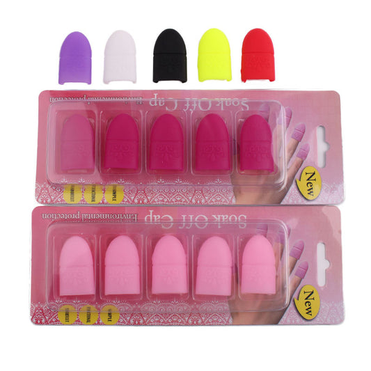 Kit de déchargement de silicone pour enlever les couleurs UV du vernis à ongles