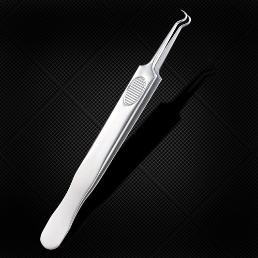 Stainless Steel Curved Mouth Splinter Acne Clip Makeup Accessories