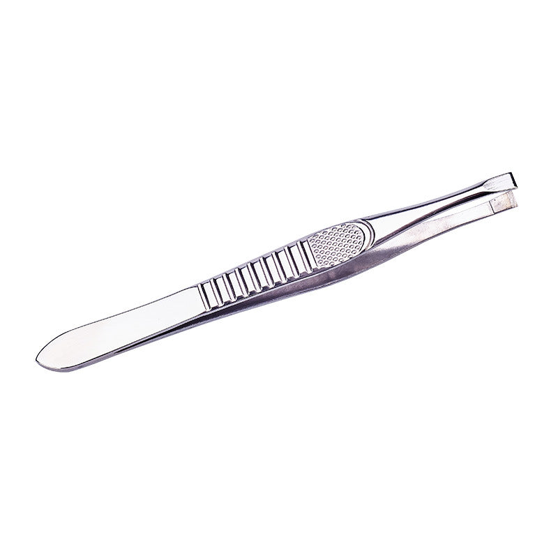 Stainless Steel Eyebrow Tweezers Pulling Moustache Makeup Accessories