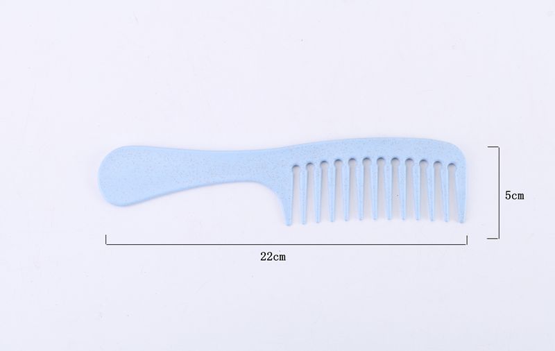 Brosses et peignes à cheveux multifonctionnels quotidiens en paille de blé