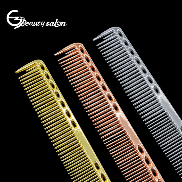 Hairdressing Stainless Steel Shape Densification Tooth Hair Brushes & Combs