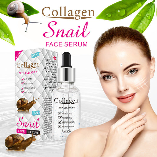 Snail Collagen Solution Facial Nourishing Brightening Face Care