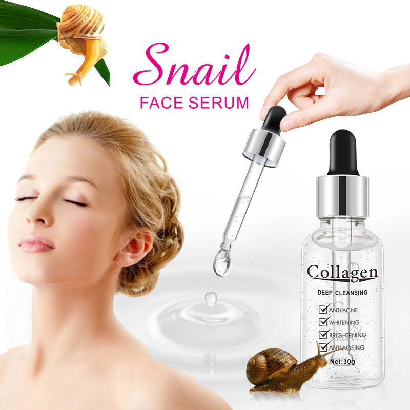 Snail Collagen Solution Facial Nourishing Brightening Face Care