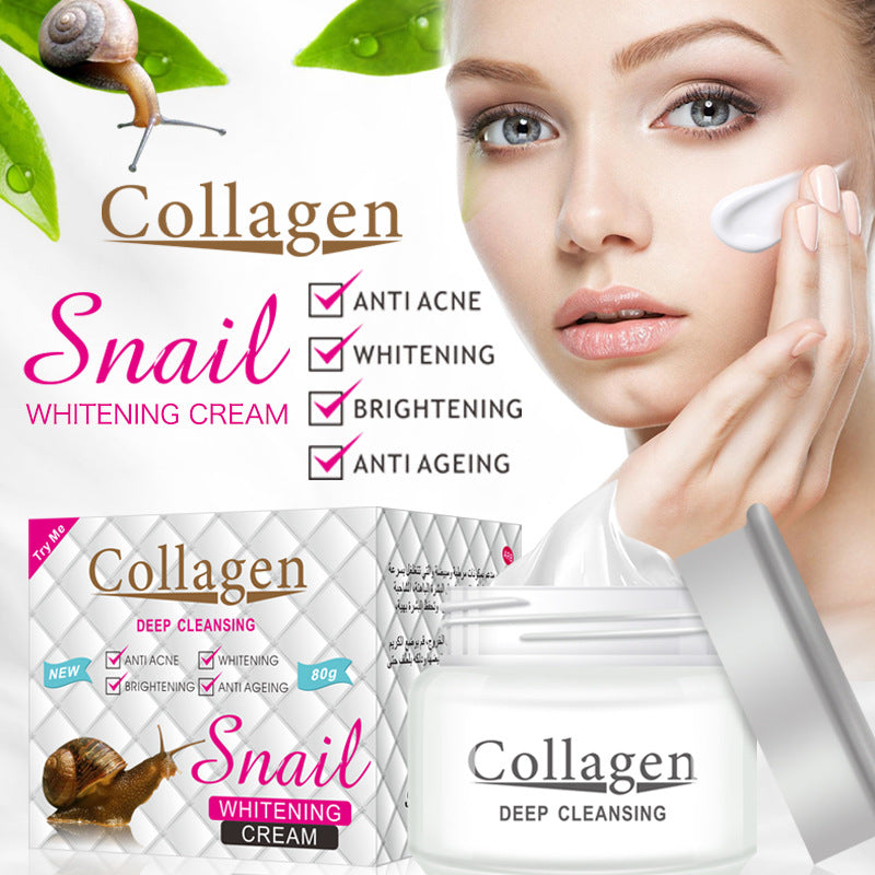 Snail Essence Cream Nourishing Hydrating Facial Face Care