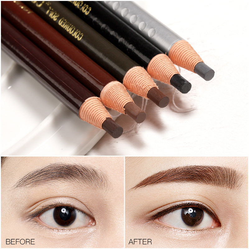 Line Drawing Eyebrow Pencil Hard Core Eye Makeup Accessories