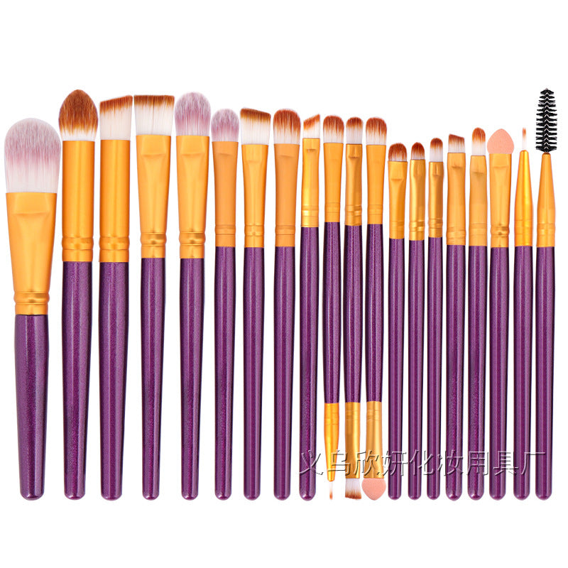 New Brush Suit Double-headed Shadow Beauty Makeup Brushes Accessories