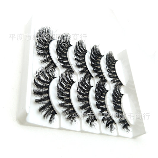 Eyelashes Three Three-dimensional Pairs Pack Eyelash False Lashes