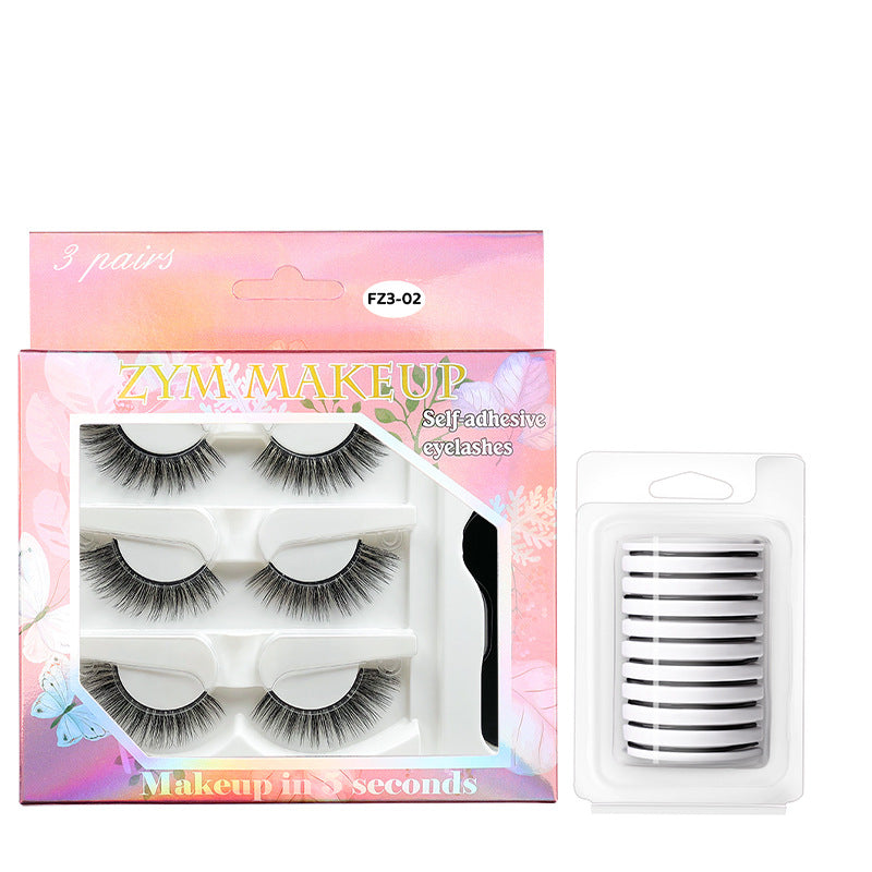 Glue Comfortable Soft Stem Self-adhesive Little False Lashes