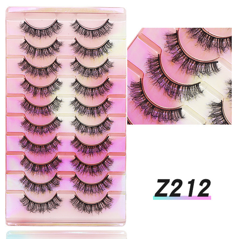 Eyelashes Stable Fried Eyelash Curling Pairs False Lashes