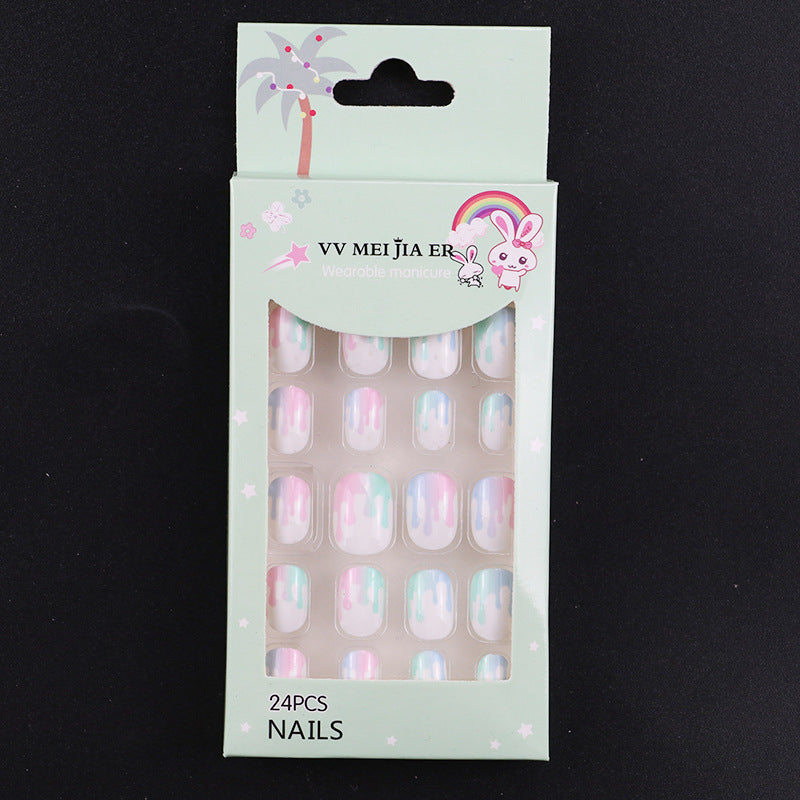 Faux ongles pour enfants en boîte Wear Armor Nail Art