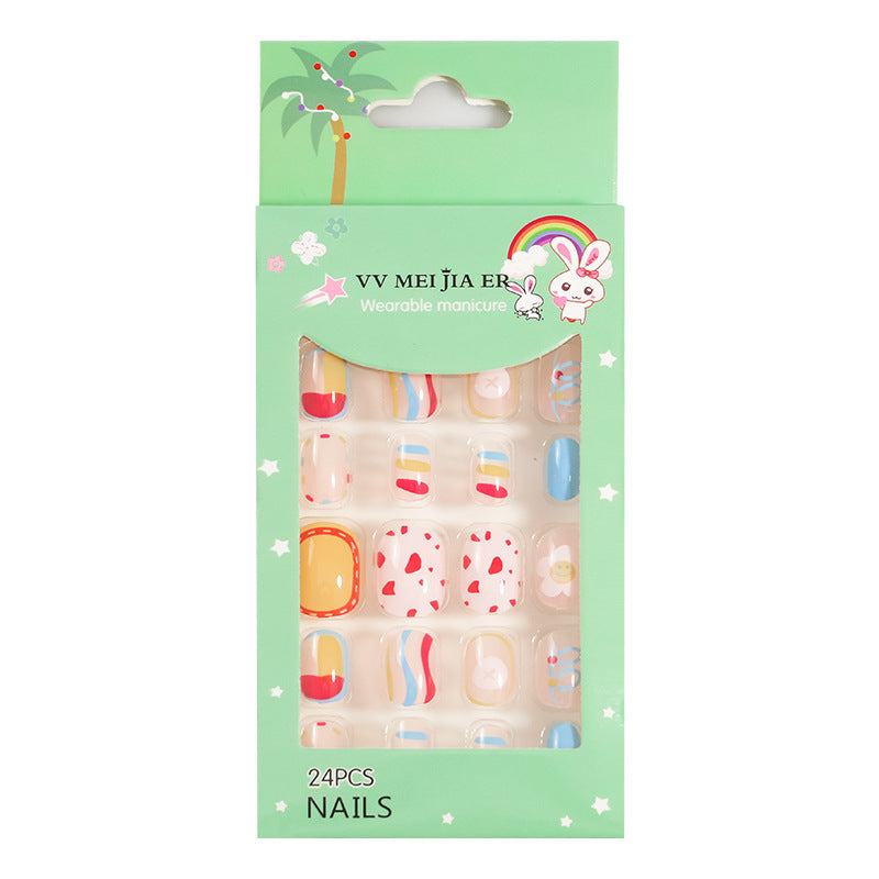 Faux ongles pour enfants en boîte Wear Armor Nail Art