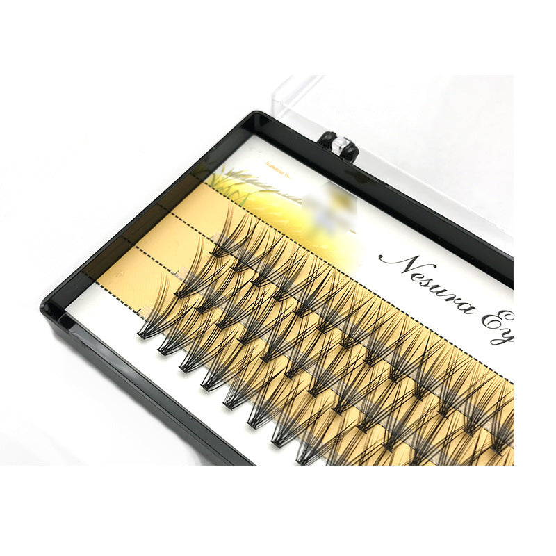 Melt Individual Eyelash Chemical Fiber Eyelashes Source False Lashes