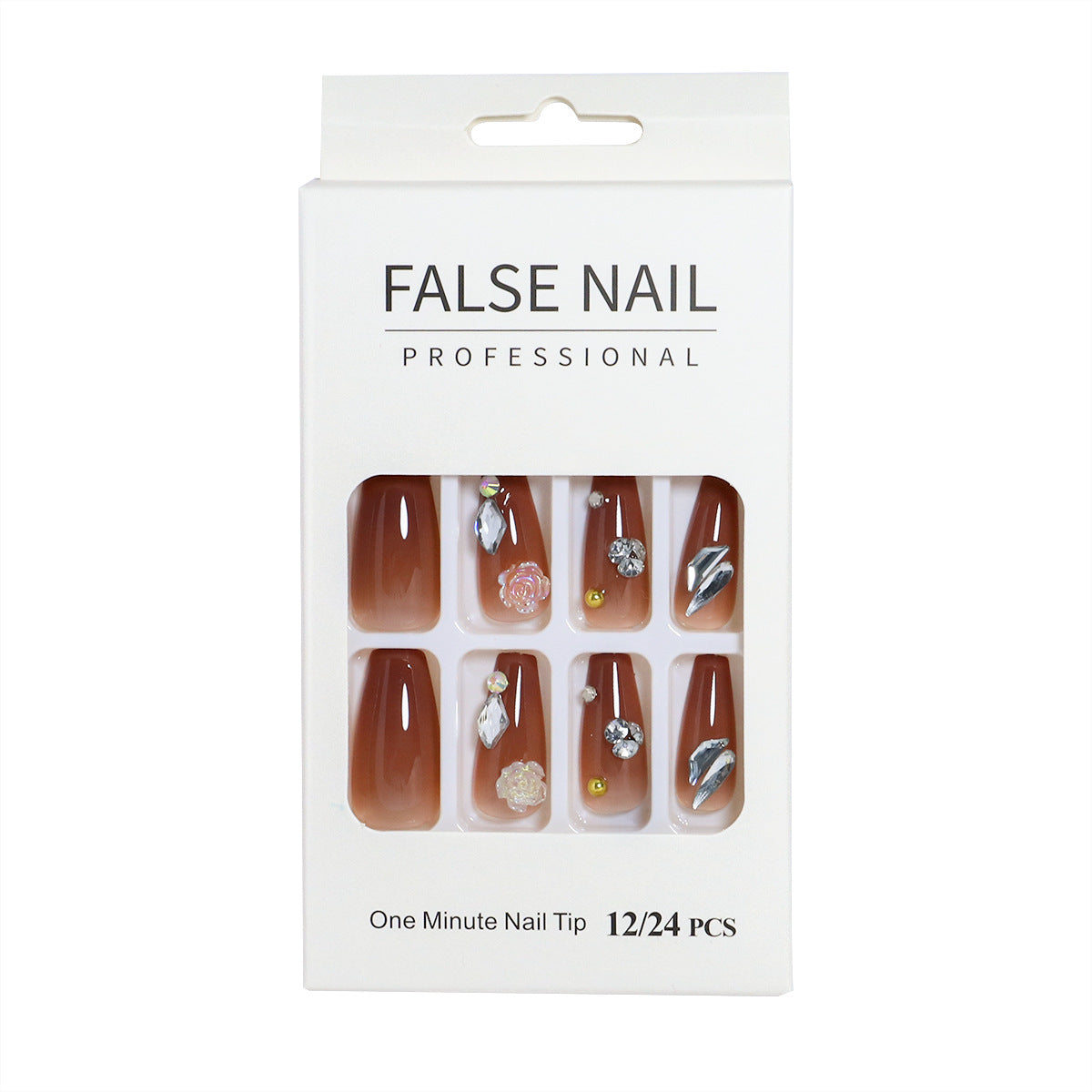 Foret à pointe arquée en alliage pour nail art français