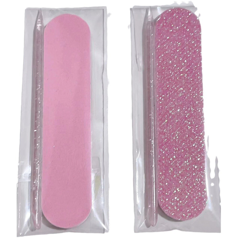 Pink Polishing Mask Crystal Stick Wear Nail Tool Set