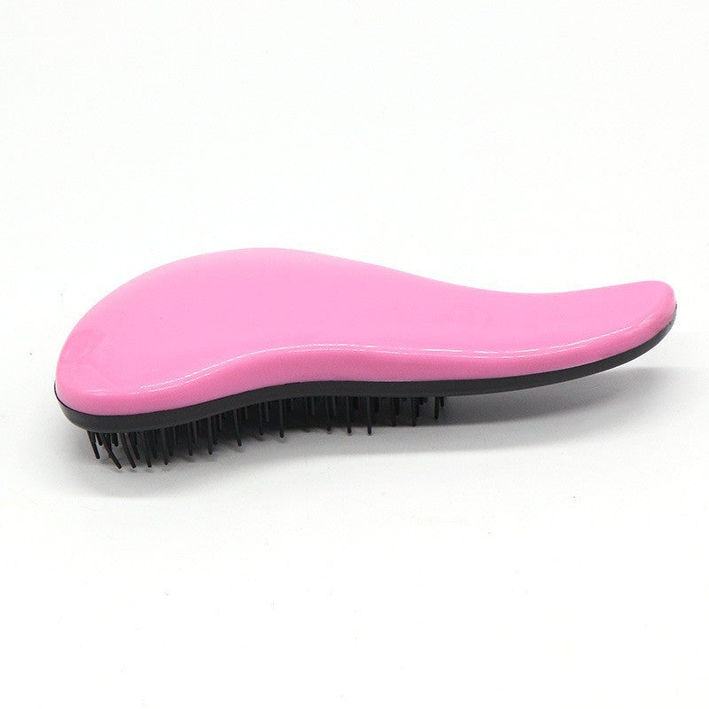 Brosse à cheveux colorée de petite taille Comma Hair Brushes &amp; Combs