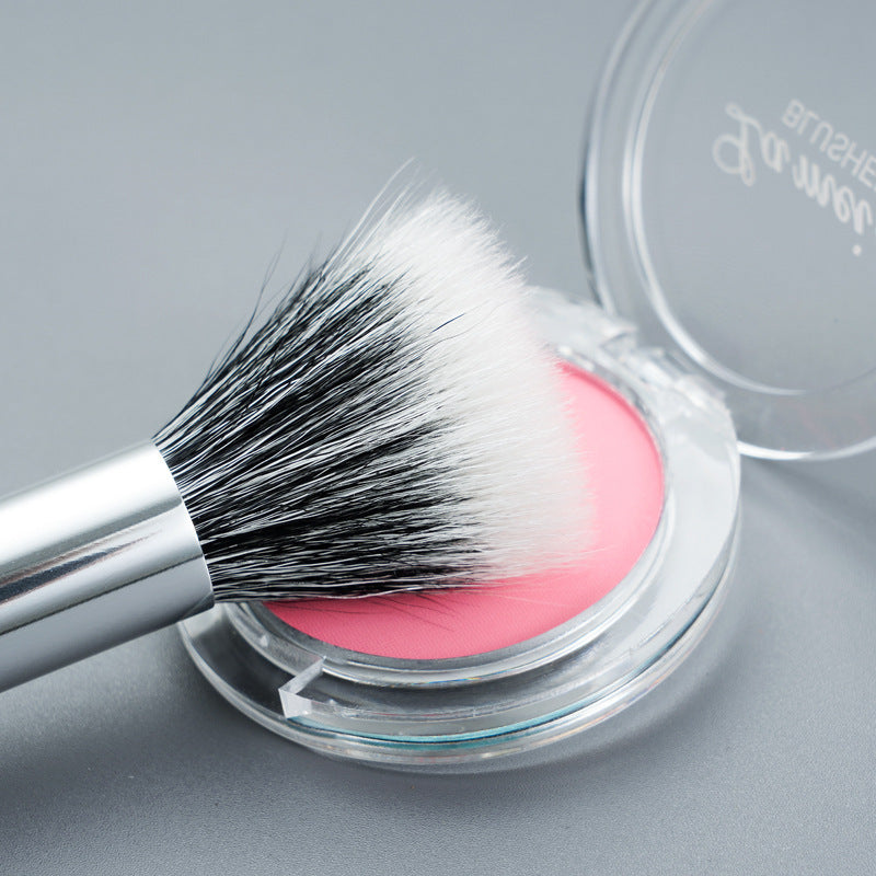 Colorful Blush Brush Wool Clear Flat Makeup Brushes Accessories