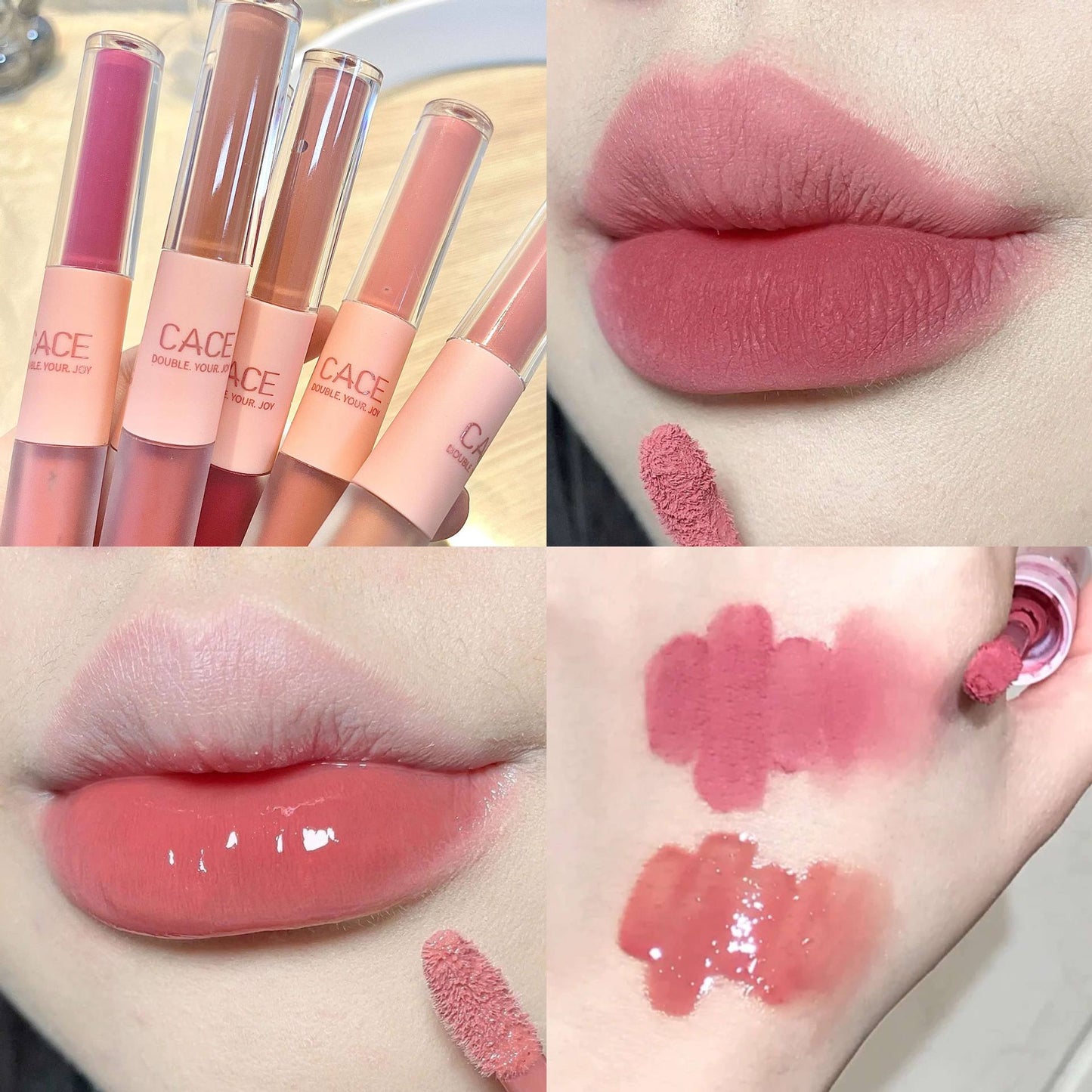 Mirror Water Light Glass Party Matte Lip Glosses