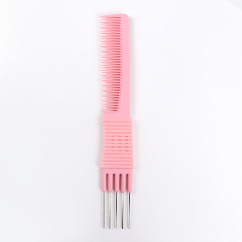 Brosses et peignes à cheveux en fibre de carbone et acier pour boucler les cheveux