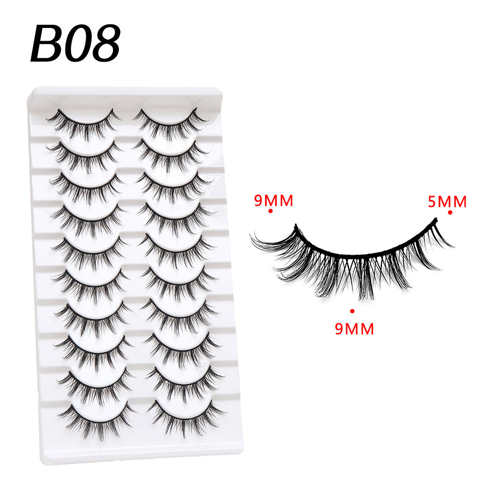 Of Little Devil Eyelashes Natural Hard False Lashes