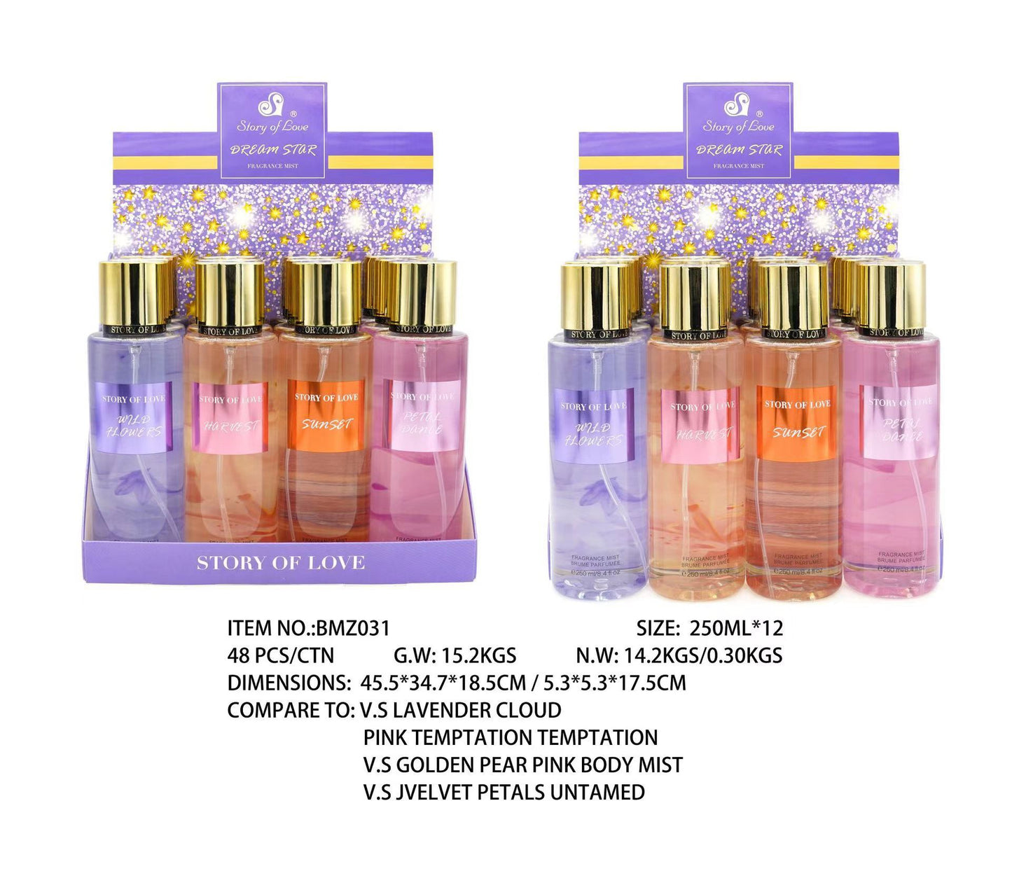 Parfum Femme Secret Spray Corps Pour Parfums Femme