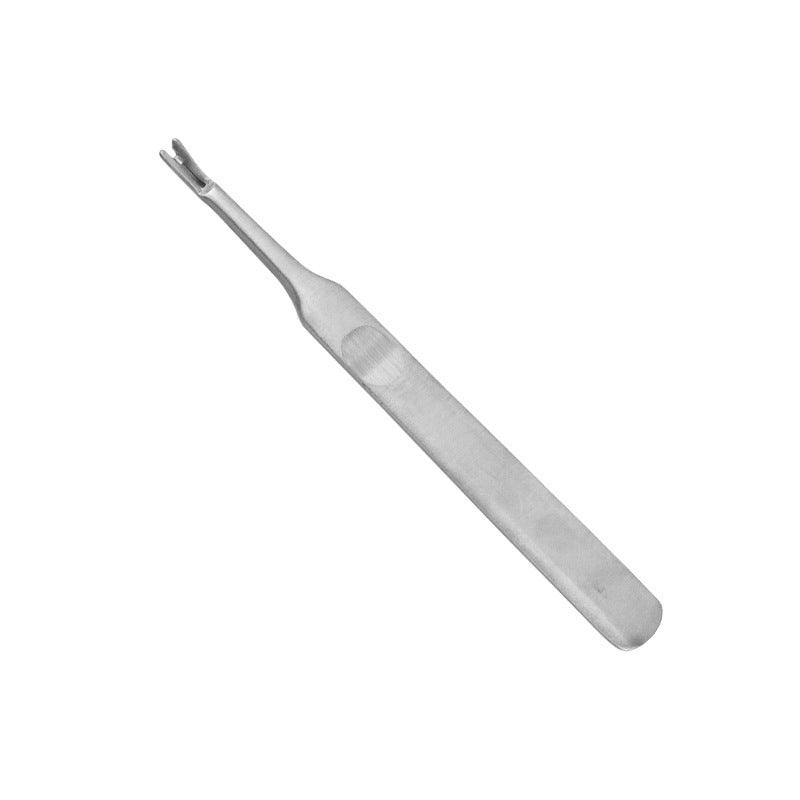 Ensemble d'outils de manucure en acier à double usage pour enlever les épingles à cheveux et les ongles