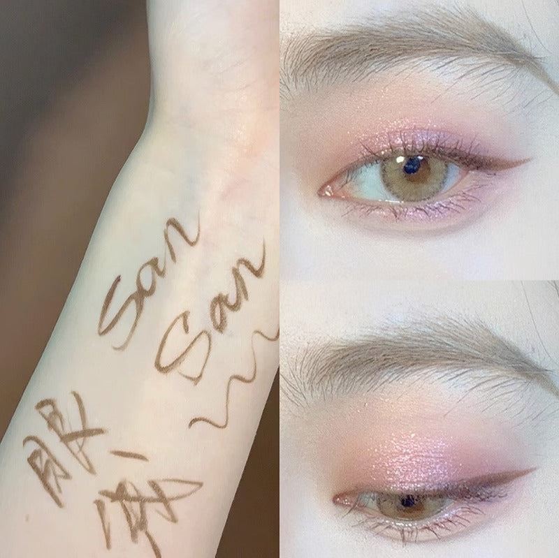 Eyeliner liquide long et naturel, imperméable et sans bavures