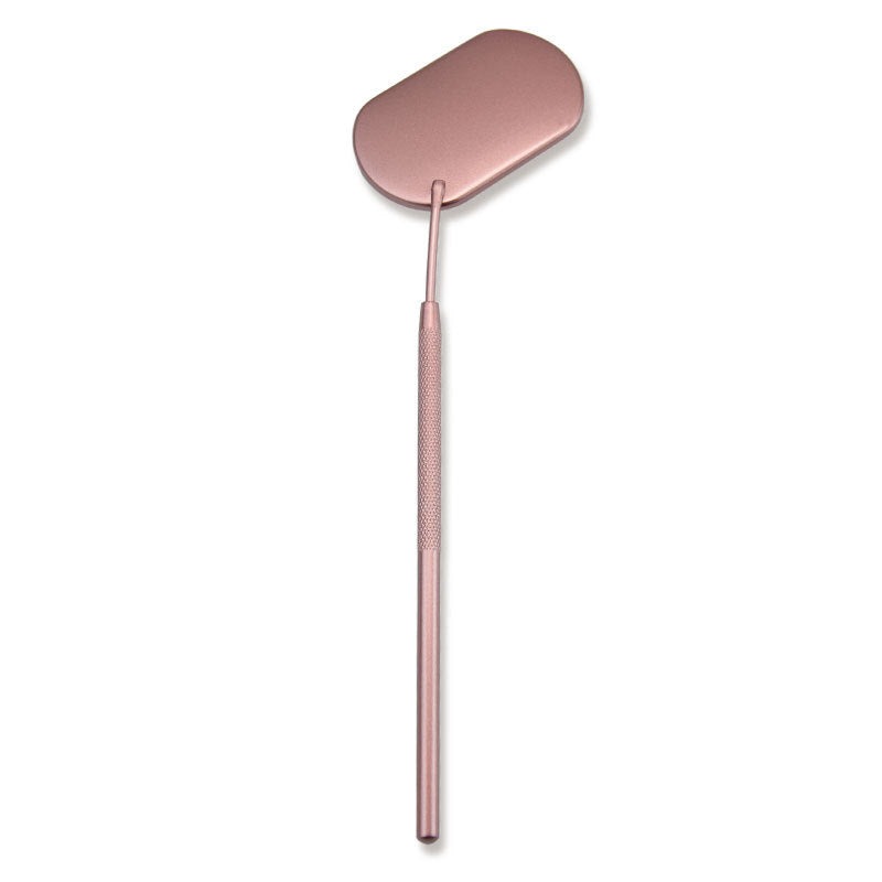 Miroir de greffe de cils Grand accessoire de maquillage cosmétique en acier inoxydable