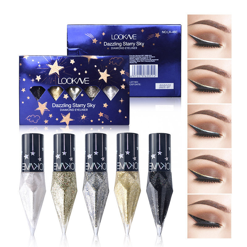 Eyeliner liquide nacré brillant Managed Single Diamond